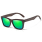 GM Natur Bambus Holz Sonnenbrille Handgemachte Polarisierte Gläser Spiegelbeschichtung Linsen Brille Mit Geschenkbox