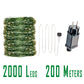 200M 2000LED Green Wire USB PLUG In  Fairy String Light Garland With Waterproof For Christmas Outdoor Wedding Garden Patio Decor