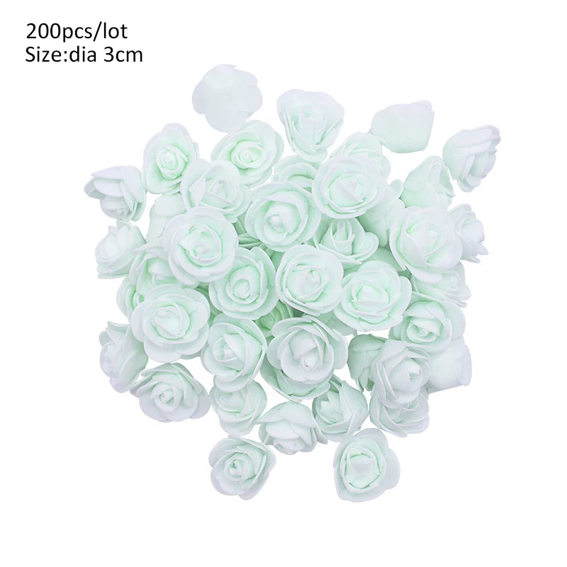Polystyrene Styrofoam Foam Ball Rose Bear White Heart Craft For DIY Home Party Decoration Wedding Birthday Christmas Party Gift
