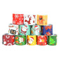 10Pcs Weihnachten Weihnachtsmann Klatscharmband Weihnachtsfeier Gastgeschenke Armband Schnapparmbänder für Kinder Navidad Natal Noel Neujahrs-Geburtstagsgeschenk