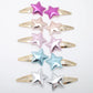 10 Stück/Los Kleine Mädchen-Haarspangen Glitzernde Herzchen Geburtstagsgeschenk Baby Mädchen Haar-Accessoires Kinder Haarspange für Kinder