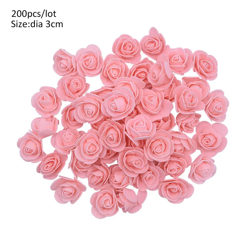 Polystyrene Styrofoam Foam Ball Rose Bear White Heart Craft For DIY Home Party Decoration Wedding Birthday Christmas Party Gift