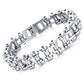PUNK Biker Herrenarmband 316L Edelstahl Mode Schmuck Fahrrad Kette Armschmuck pulsera hombre acero inoxidable