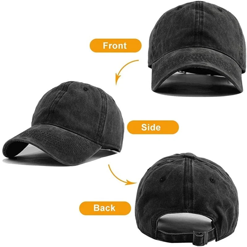 Bigfoot is Real and He Tried to Eat My Ass Baseball Cap Unisex Vintage Trucker Hat Adjustable Cowboy Hats for Mens Womens