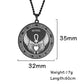 Dawapara 7 Archangels Sigil Necklaces Pentacle Magical Amulet Michaelmas Lucky Protection Supernatural Talisman Necklace