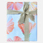 Gift Wrap:  Hibiscus on Snow