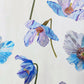 Gift Wrap:  Himalayan Blue Poppies on Ecru