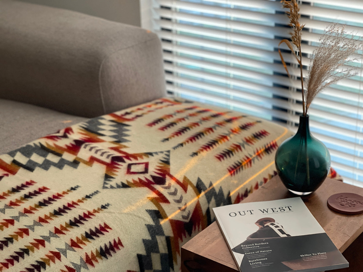 Secoya Throw Blanket - Campfire Ash