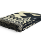 Awa Throw Blanket - Natural / Black