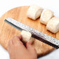 Embossed Hammered Blades 3 Piece Knife Set