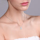 1.00 CTW AGI Certified Lab Grown Diamond Pendant - G/VS Clarity Round Cut in Choice of 14K White or Yellow Gold