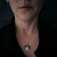 Moon Phase Halo Pendant