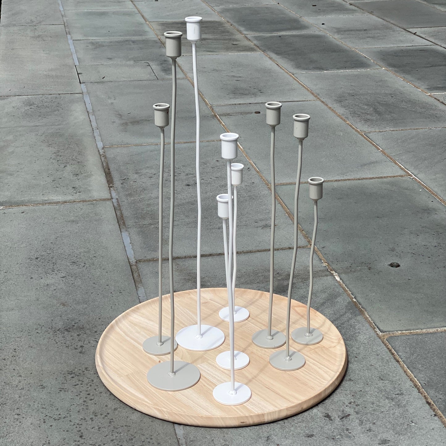 CANDLESTICK - ROUND - 3 sizes