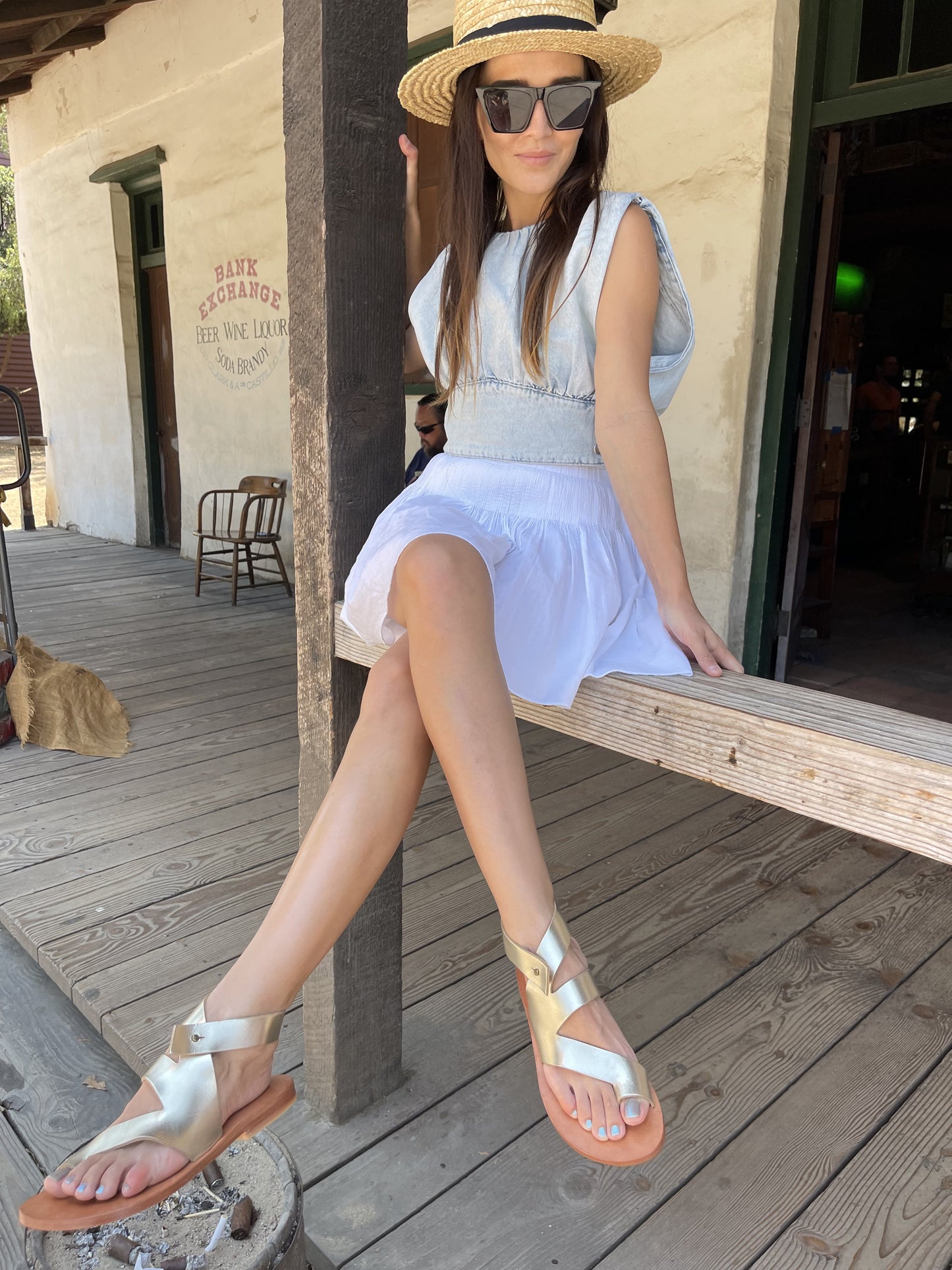 Vera Sandal -Gold