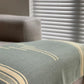 Equinoccio Throw Blanket - Mint / Natural