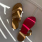 Turkbuku Sandal (Slip on)- Tan Natural