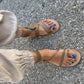 Spartan Sandal-Khaki Green