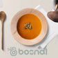 Bosnal - Palm Leaf Biodegradable Bowls, 9.5 inch Round Soup Bowl