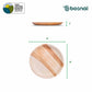 Bosnal - Palm Leaf Biodegradable Plates, 9 inch, Round
