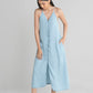 In The Mood For Love Denim Midi Dress