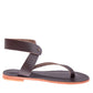 Ivy Sandal- Dark Brown