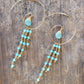 Jessica Hoop Earring in Chalcedony