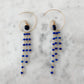 Jessica Hoop Earring in Sapphire