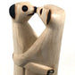 Hand Carved Standing Meerkat - Lovers Pair