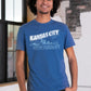 Kansas City Postcard Unisex Eco-Triblend Tee