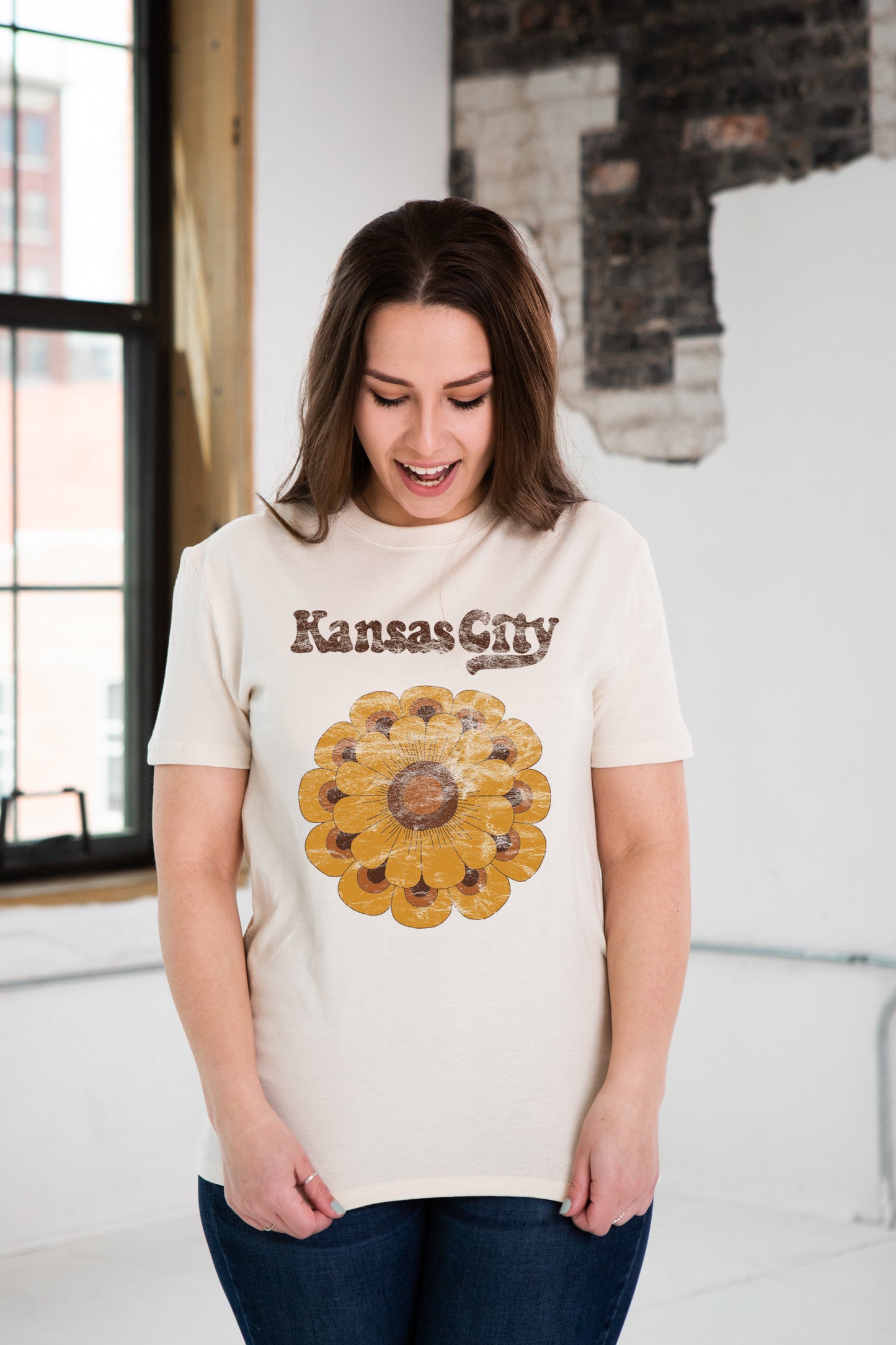 KC Sunflower Unisex Eco-Cotton Tee