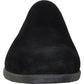Schwarze Wildleder-Tuxedo-Schuhe „Chelsea“