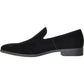 Schwarze Wildleder-Tuxedo-Schuhe „Chelsea“