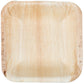 Palm Leaf Square Bowl 3.5" Inch - 3oz Mini (25 count)