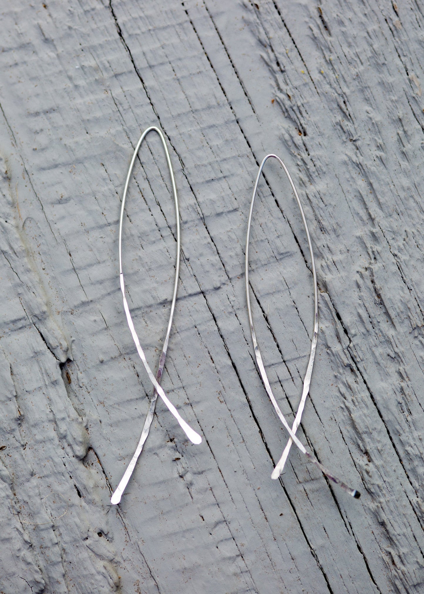 Large Fishtail Hammered