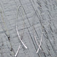 Large Fishtail Hammered