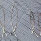 Large Fishtail Hammered