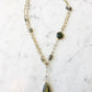 Diana Montecito Necklace in Labradorite with Labradorite Drop