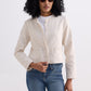 Lady Jacket in Cream Cotton Tweed