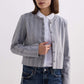 Lady Jacket in Grey Cotton Tweed