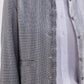 Lady Jacket in Grey Cotton Tweed