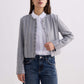 Lady Jacket in Grey Cotton Tweed