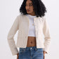 Lady Jacket in Cream Cotton Tweed