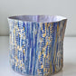 Blue Round Planter
