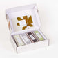 Earthy Shower Steamer Gift Box for Men and Women, Set of 12 Shower Steamers Package