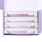 Natural Bath Salts Gift set in 8 Glass Tubes, Luxurious Bath Experience