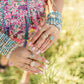 Marcia Multi Color Wire Wrap Ring