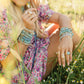 Torrey Ring with White Druzy