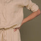 Meet me by the Cliff Dress in Neutral Beige