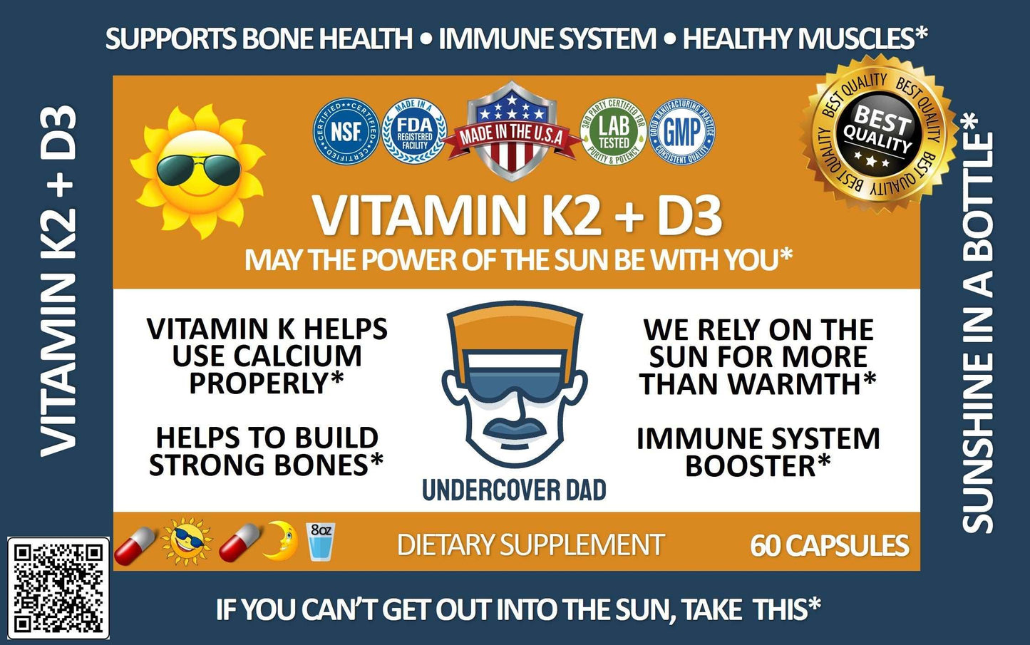 Vitamin K2 + D3