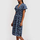 Midnight Oversized Gathered Dress